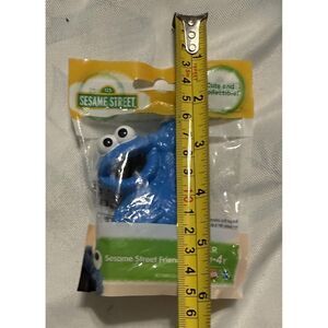 Sesame Street Cookie Monster Friends 3" figure New In Box